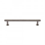 M Marcus Heritage Brass Knurled Design Cabinet Pull with Rose 160mm Centre to Centre
